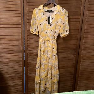 Hi low banana republic dress